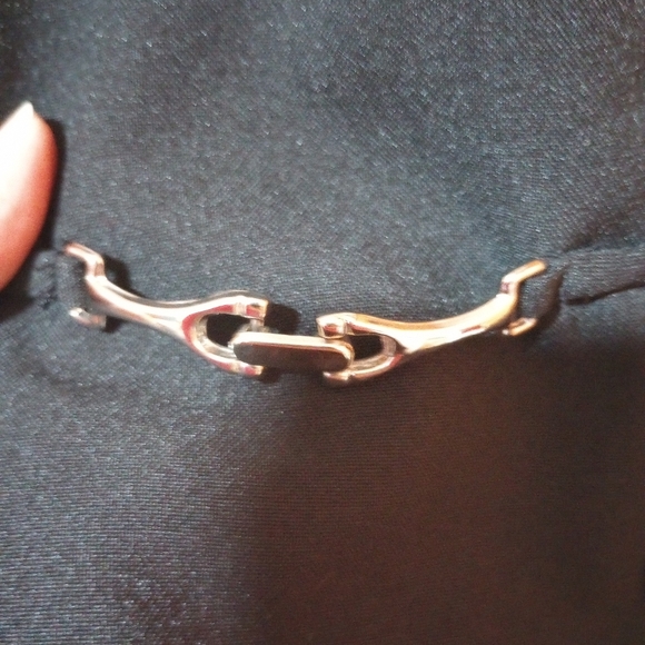 Rectangle Blue size 12 blouse like new - Picture 3 of 4